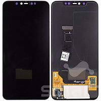 Дисплей для Xiaomi Mi 8 Pro в сборе без рамки черный Оригинал
