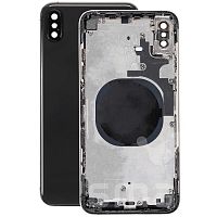 Корпус для Apple iPhone X черный Оригинал
