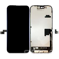 Дисплей для Apple iPhone 16 Pro в сборе с рамкой черный 120гц JK Incell