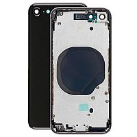 Корпус для Apple iPhone 8 черный Оригинал
