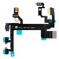 Шлейф для Apple iPhone 5S для кнопки включения и громкости Оригинал