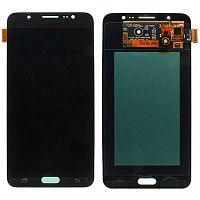 Дисплей для Samsung Galaxy J7 (J710) в сборе без рамки черный OLED